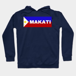 Makati City in Philippines Flag Hoodie